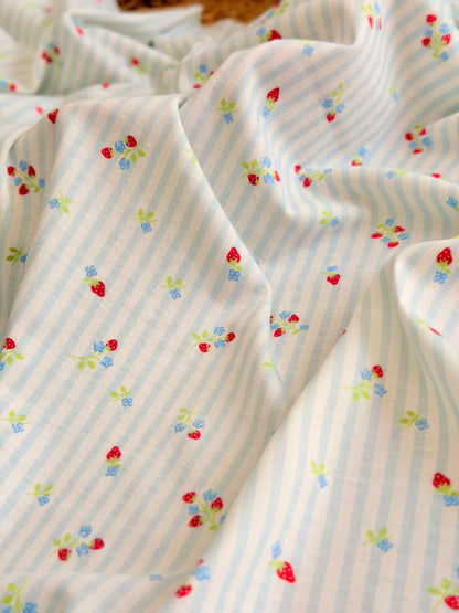 Interlock Strawberry Stripes