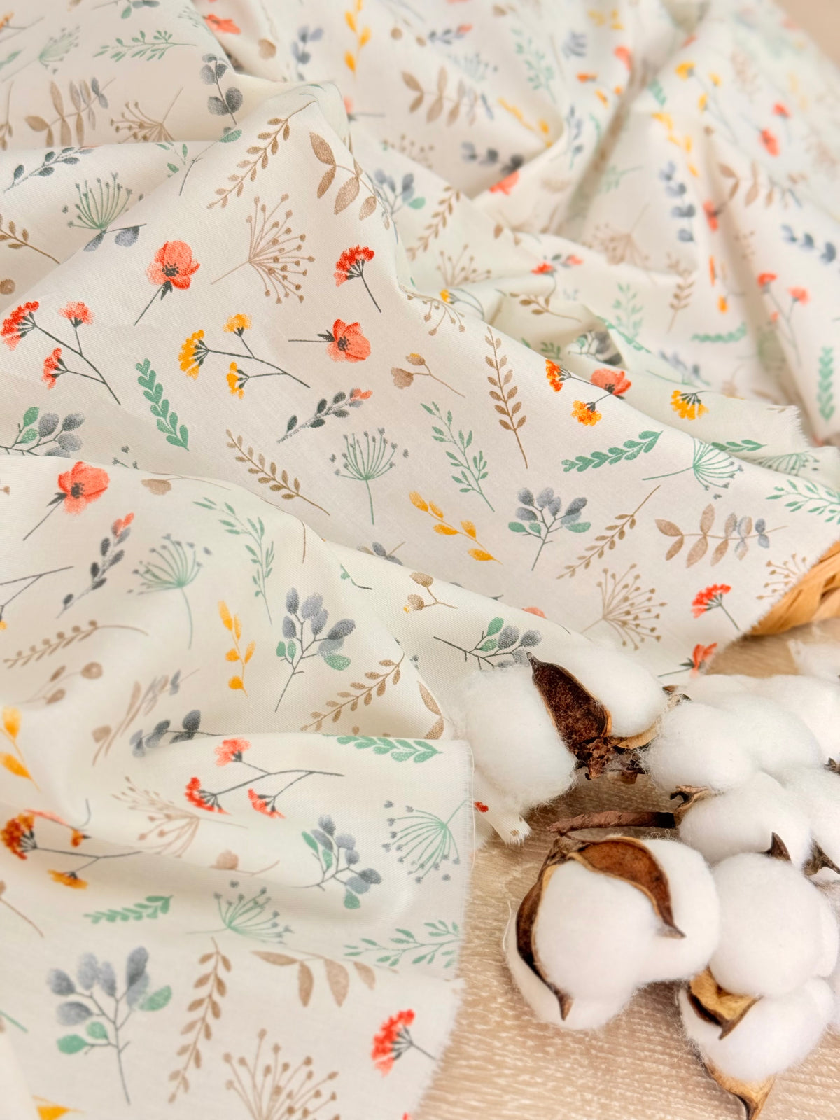 Cotton Twill Wild Sprigs