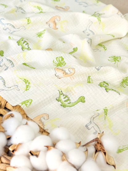 Muselina Little Dinos