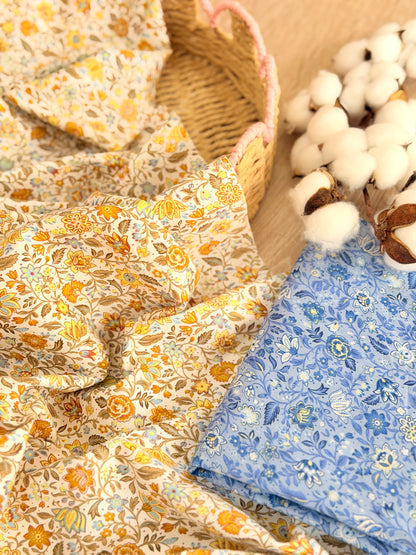 Cotton Twill Autumn Bloom