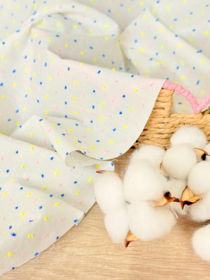 Plumeti Cotton Candy Dots | Algodón Plumeti