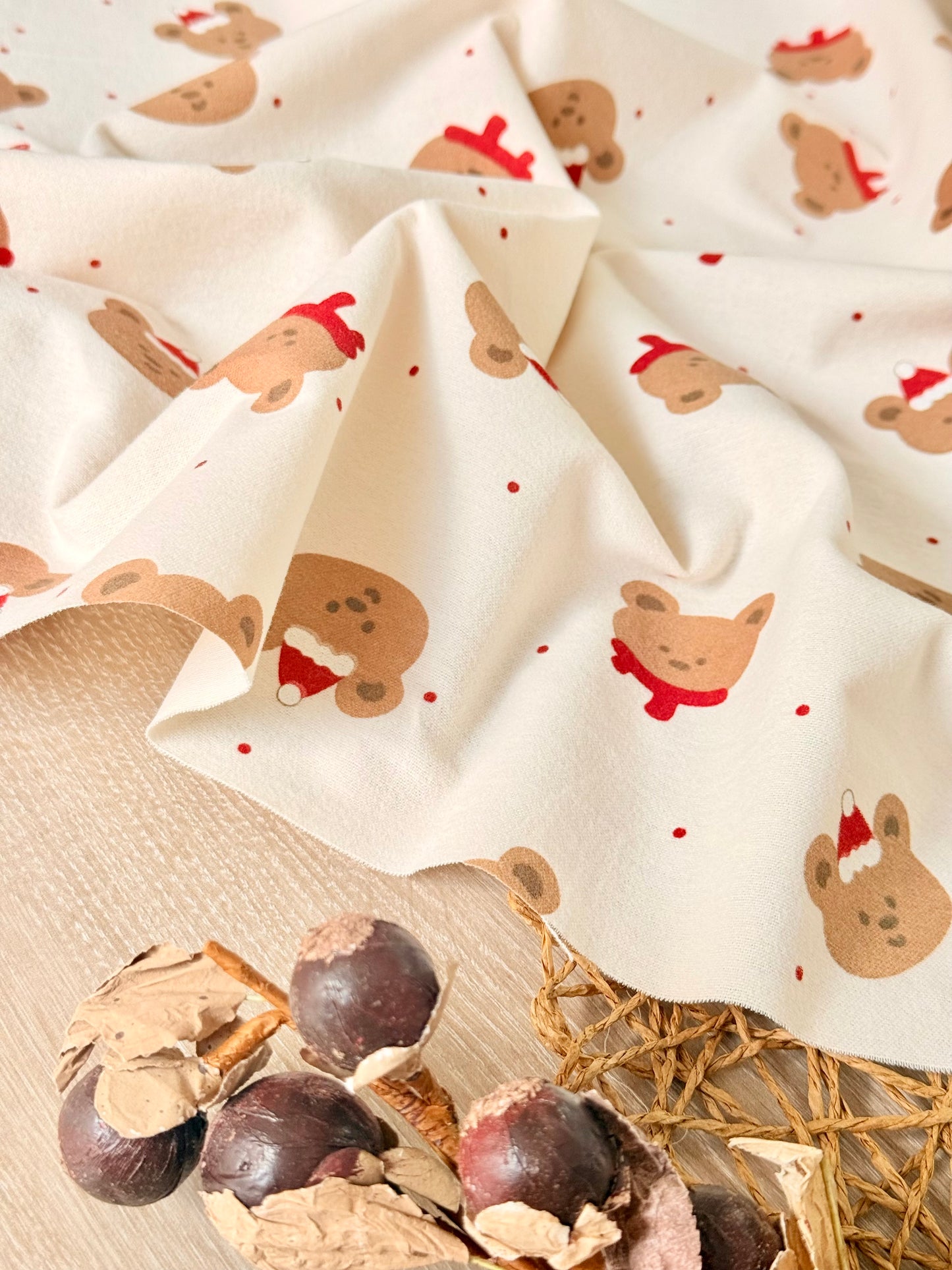 Franela Christmas Teddy