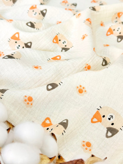 Muselina Kitty Paws
