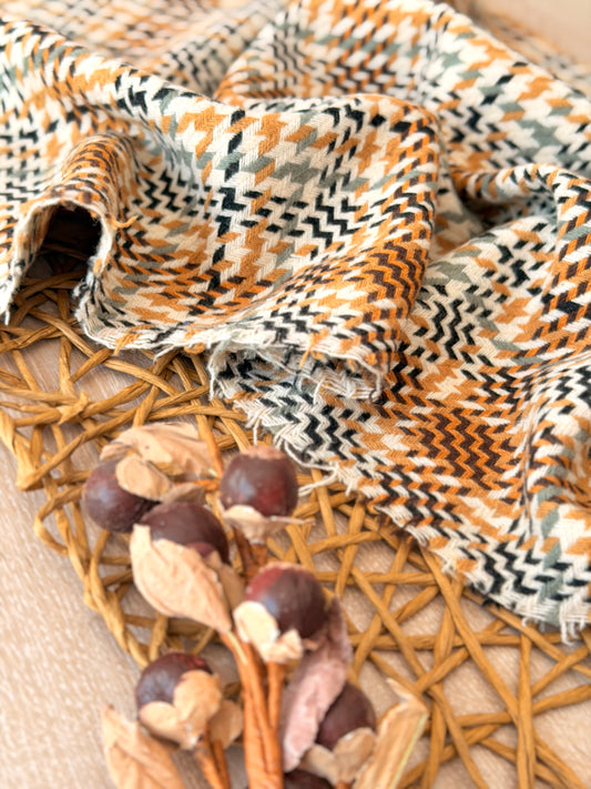 Paño de Lana Autumn Herringbone