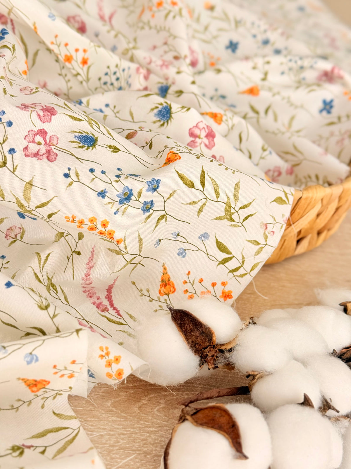 Cotton Twill Meadow Bloom
