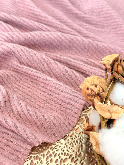 Sweater Knitted Rib Heather