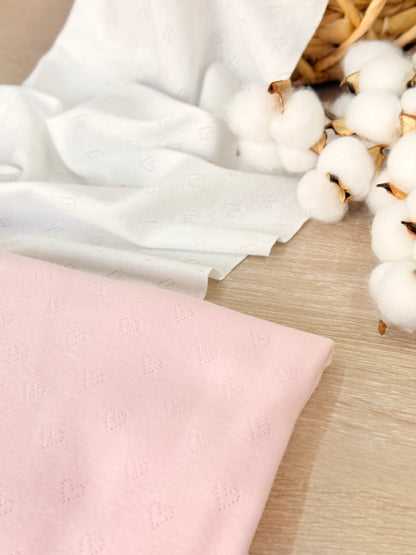 Cotton Jersey Hearts