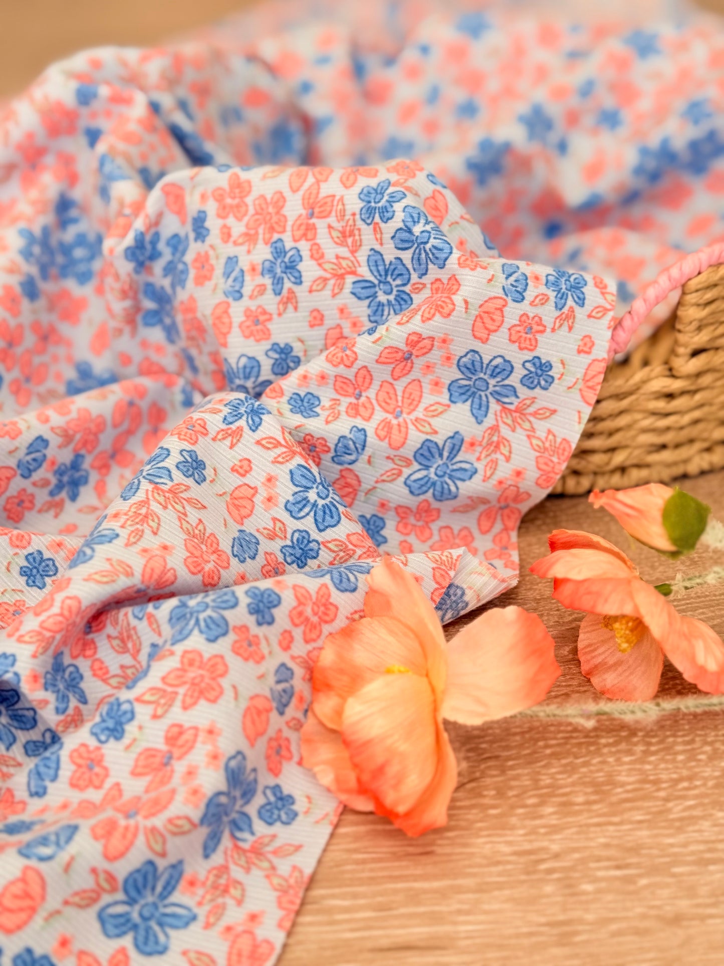 Printed Rib Sunset Meadow