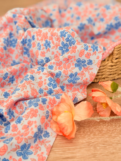 Printed Rib Sunset Meadow