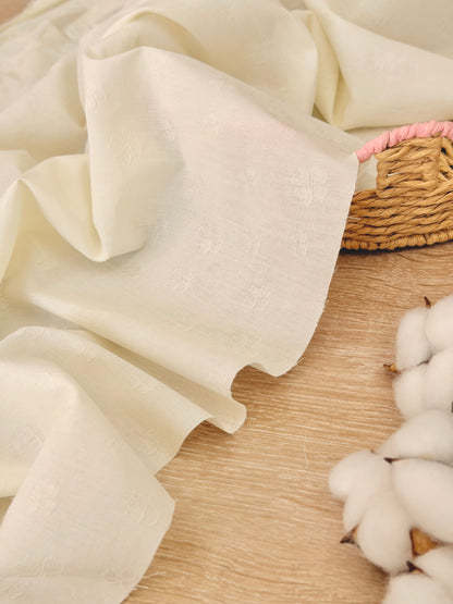 Embroidered Cotton Sprigs