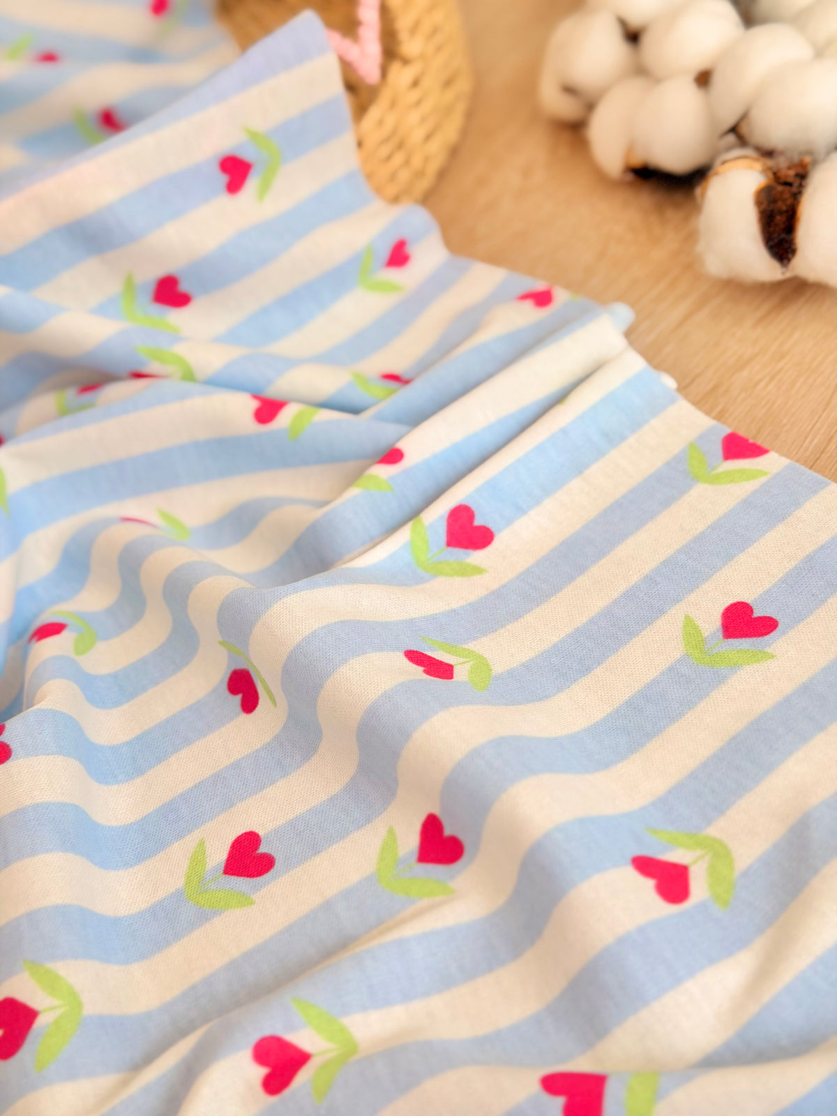Interlock Tulip Stripes