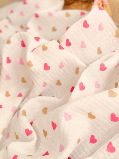 Muselina Hearts