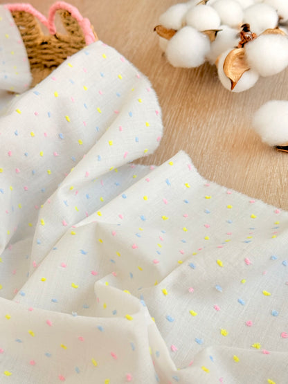 Plumeti Cotton Candy Dots | Algodón Plumeti