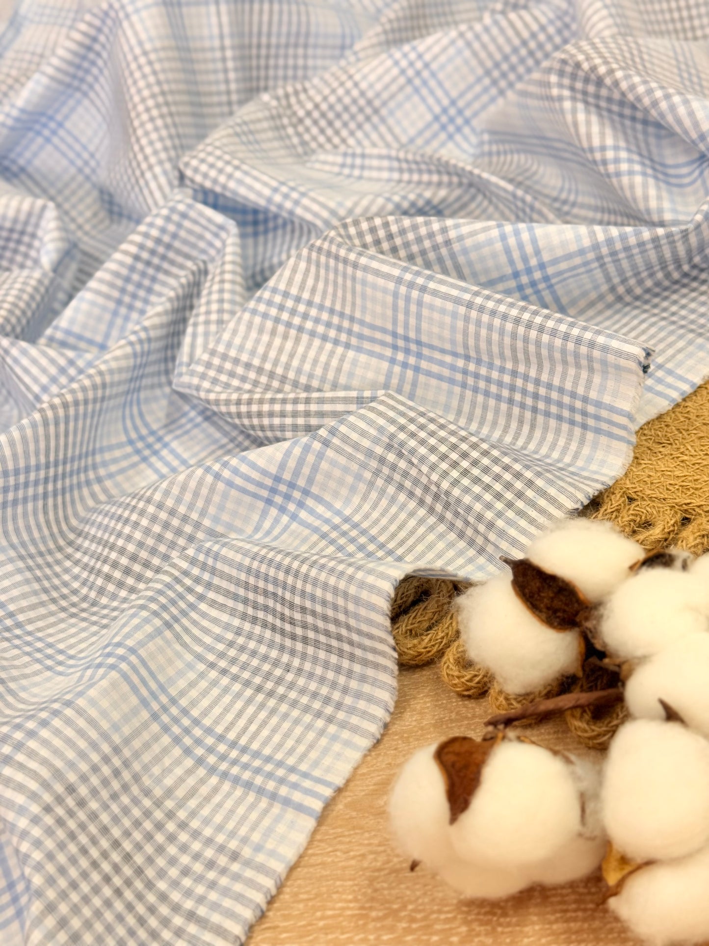 Printed Cotton Checks 22