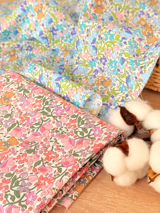 Cotton Twill Teddy Meadow