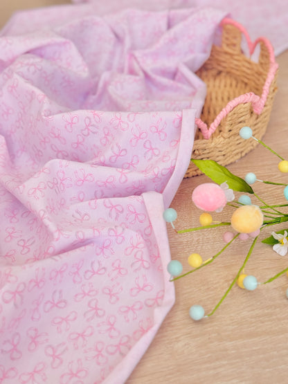 Interlock Shiny Pink Bows