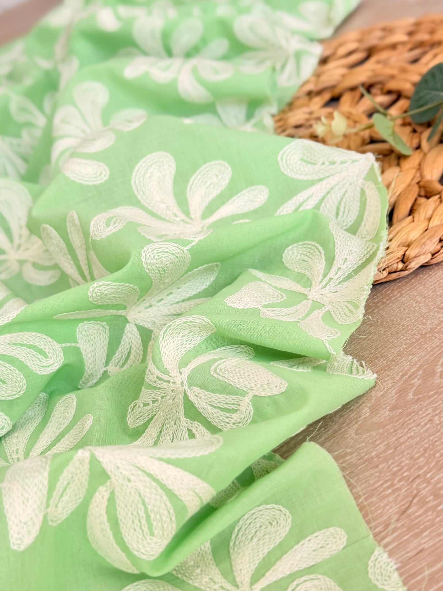 Embroidered Cotton Spring/S52