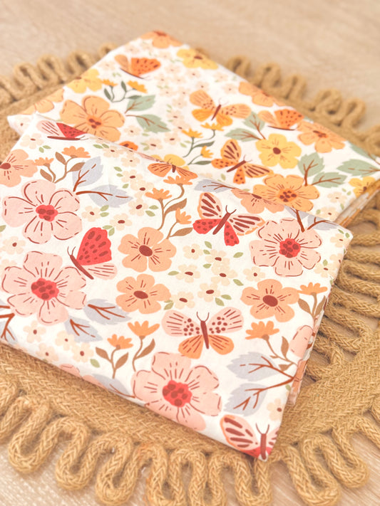 Cotton Twill Butterfly Meadow