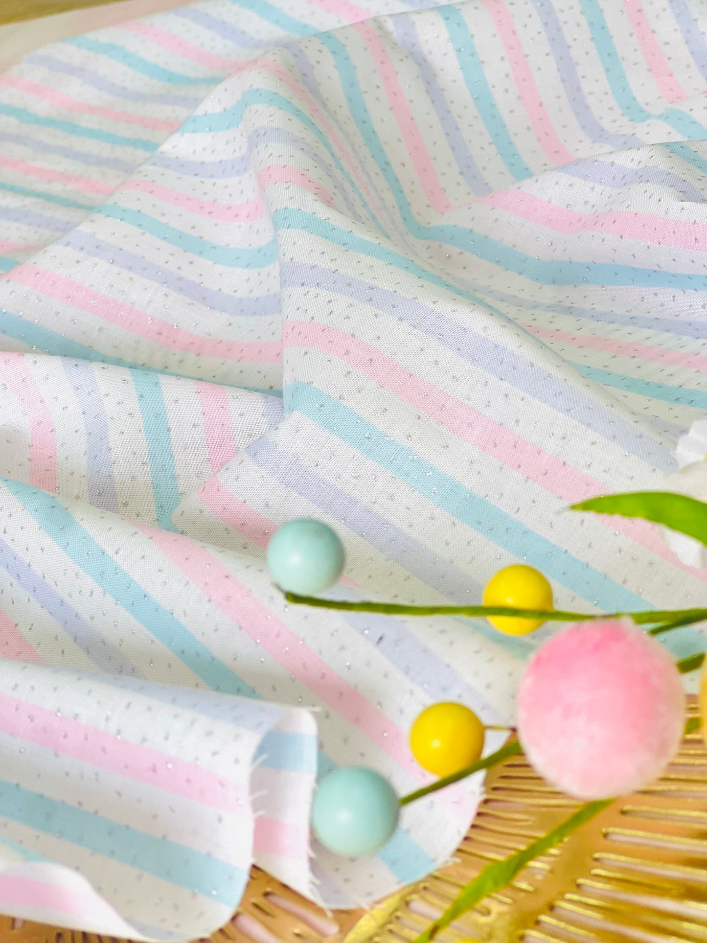 Printed Cotton Pastel Whispers