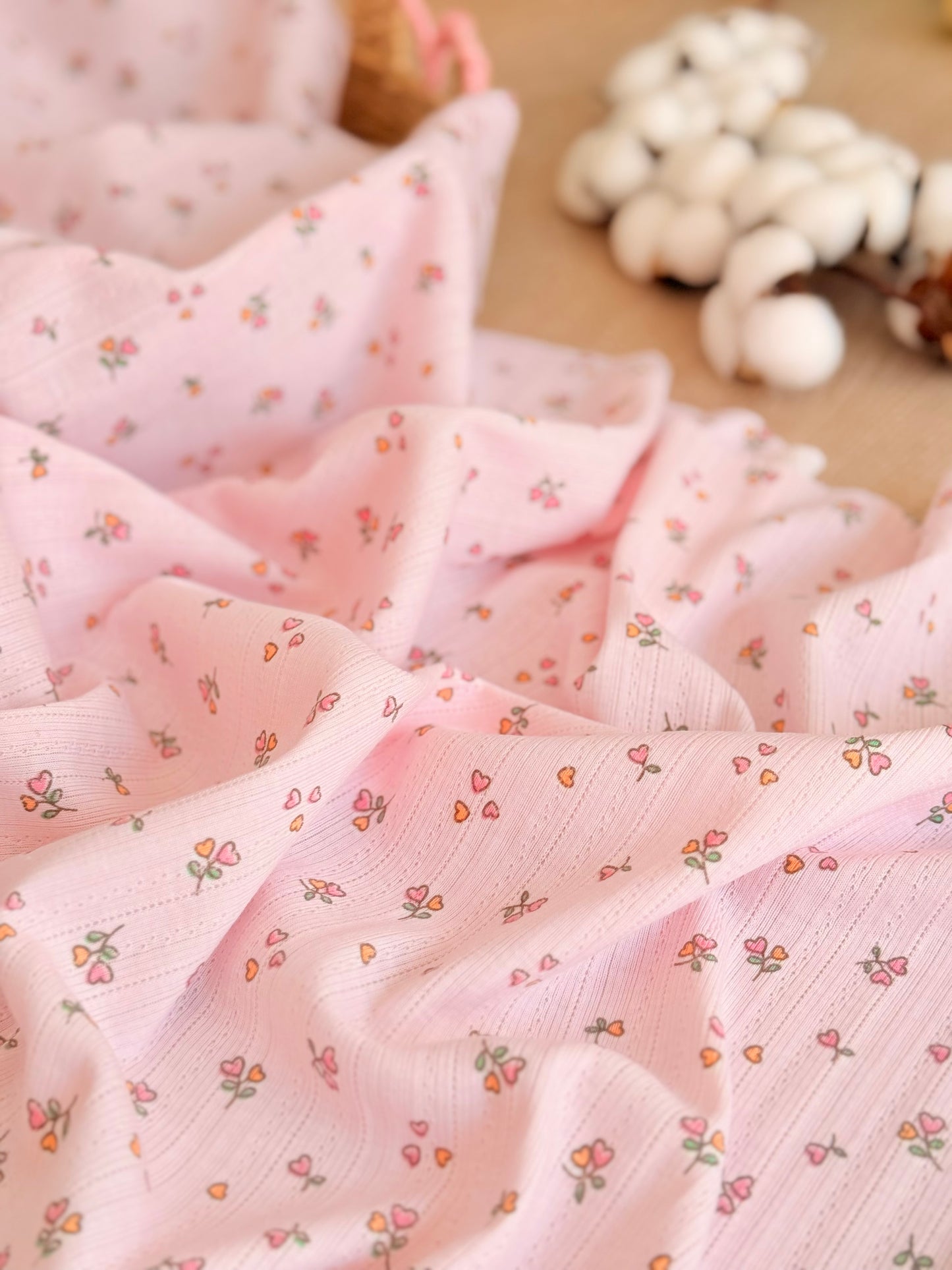 Printed Cotton Jersey Tiny Love
