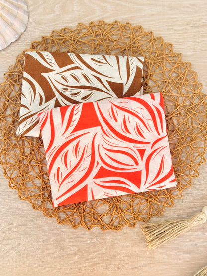 Printed Linen Tropical Trace