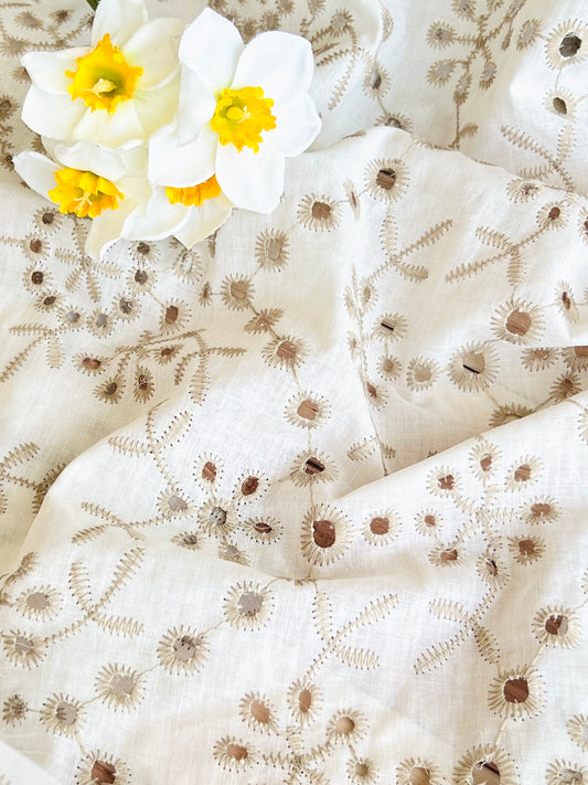 Embroidered Cotton Nature