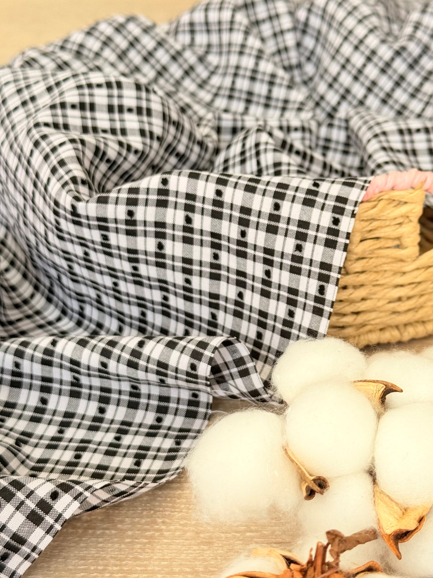 Plumeti Cotton Vichy | Algodón Plumeti
