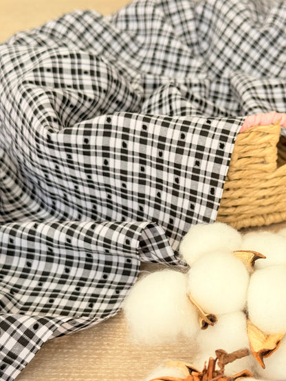 Plumeti Cotton Vichy | Algodón Plumeti