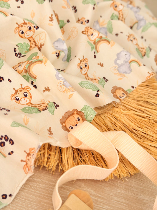 Cotton Twill Safari Friends