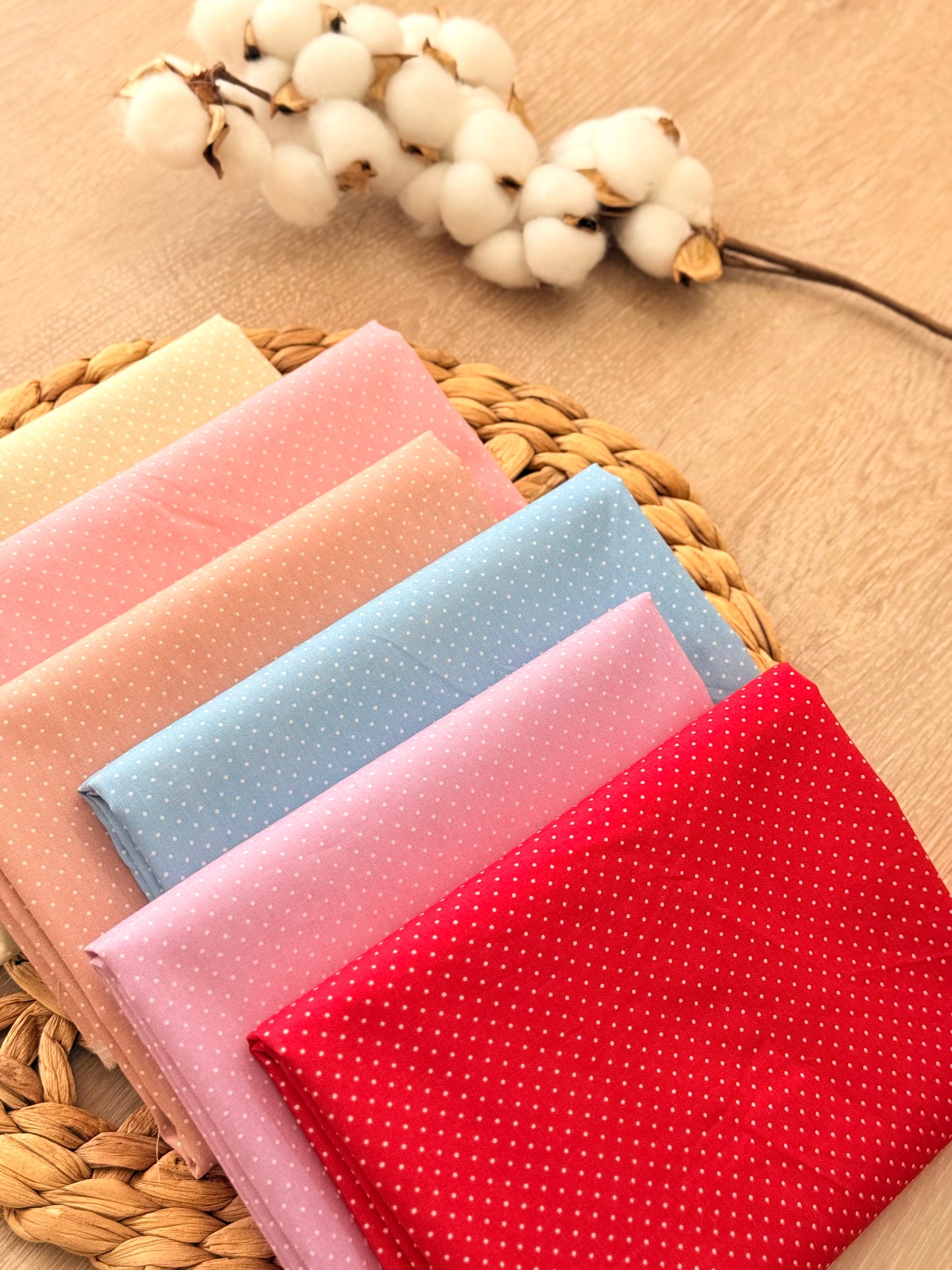 Cotton Twill Microdot