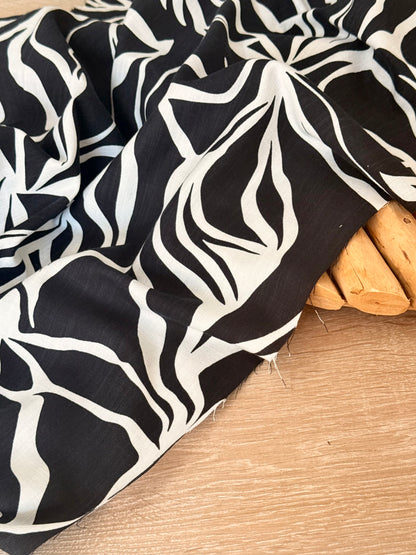 Printed Linen Wild Flow