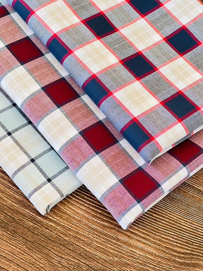 Printed Cotton Checks