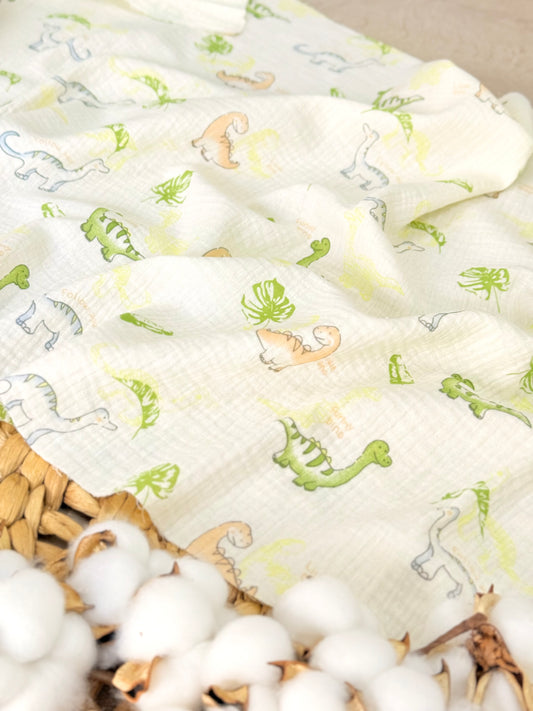 Muselina Little Dinos