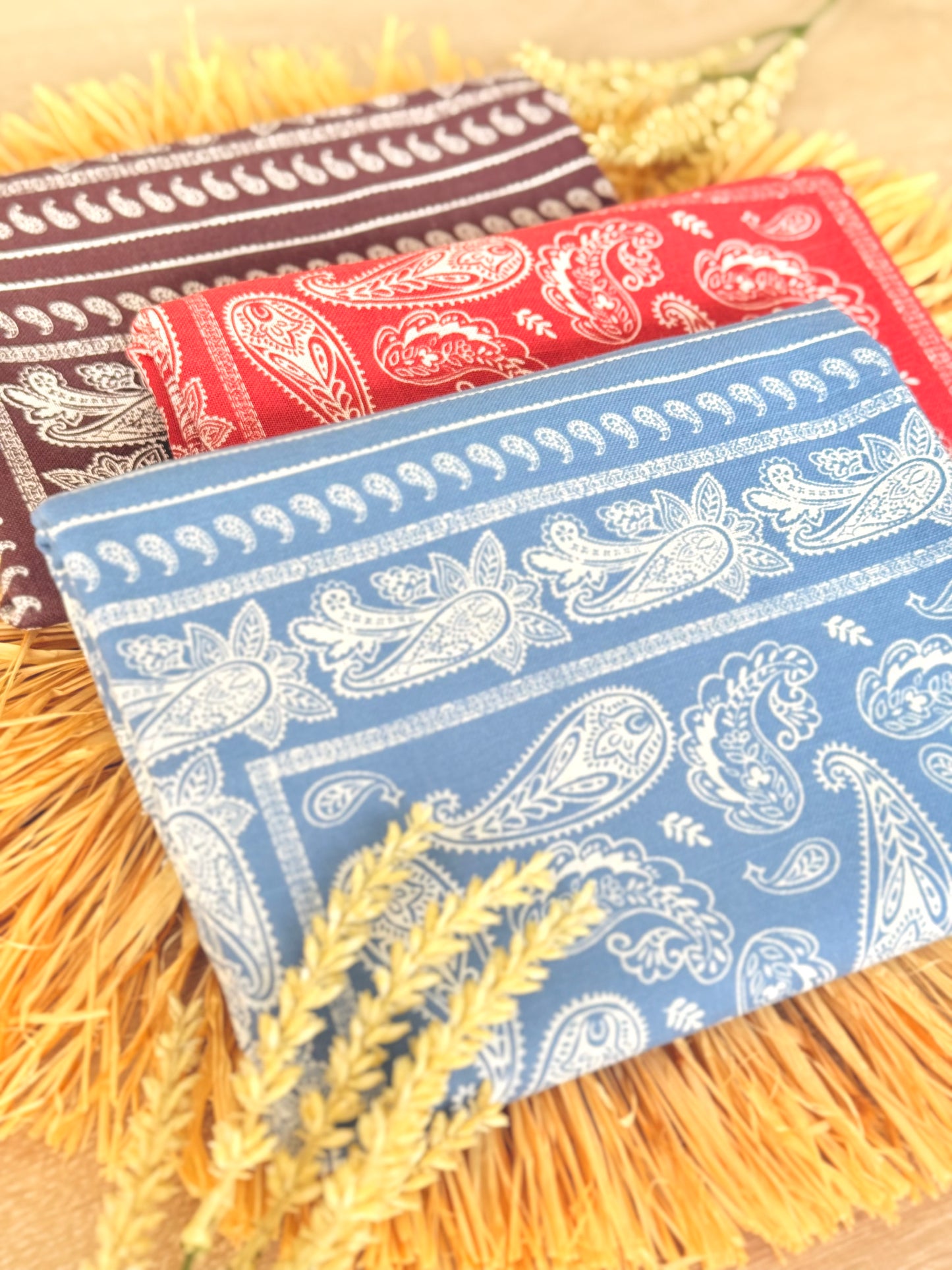 Printed Linen Heritage Paisley