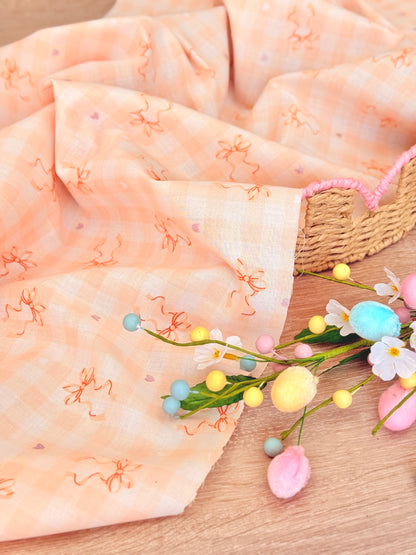 Printed Cotton Shiny Ribbons