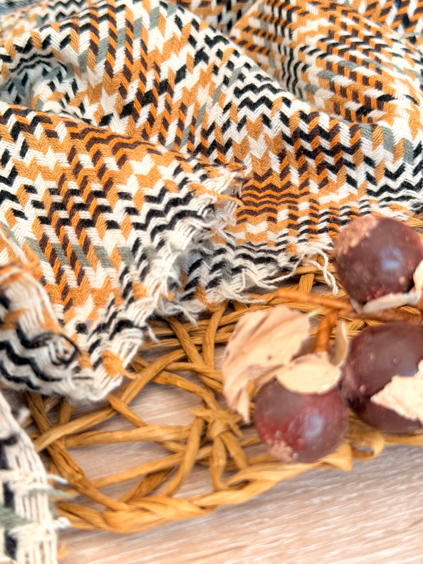 Paño de Lana Autumn Herringbone