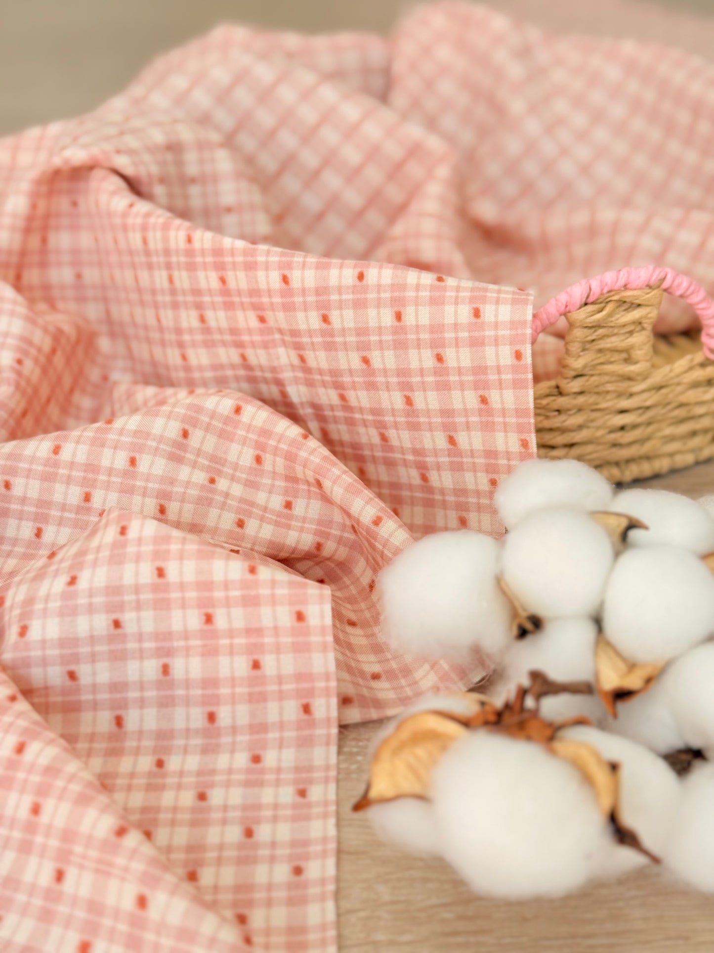 Plumeti Cotton Vichy | Algodón Plumeti