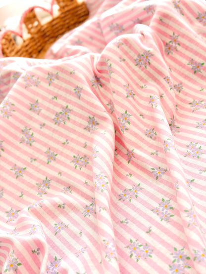 Interlock Daisy Stripes