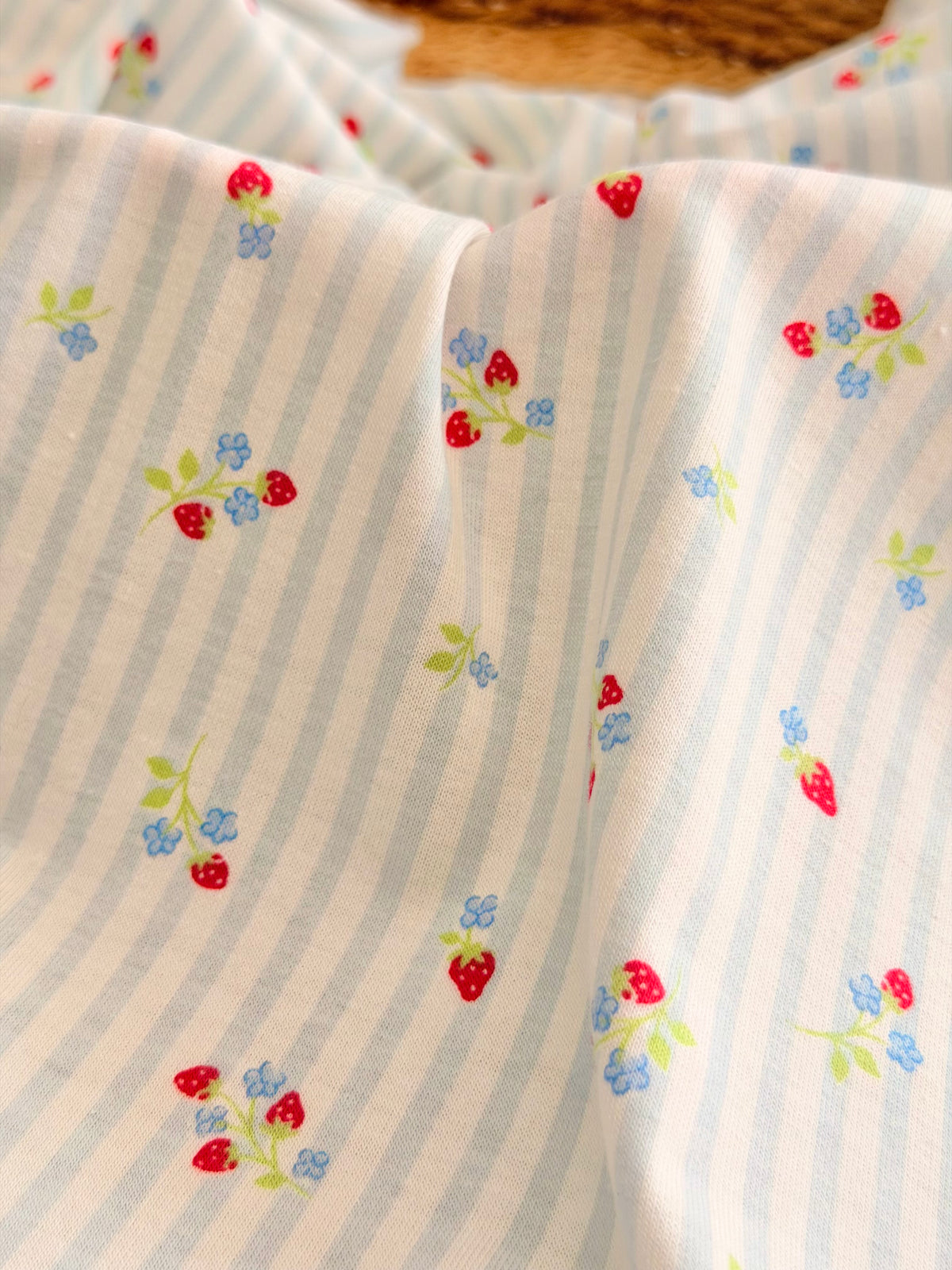 Interlock Strawberry Stripes