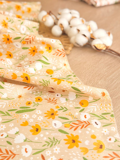 Cotton Twill Golden Bloom