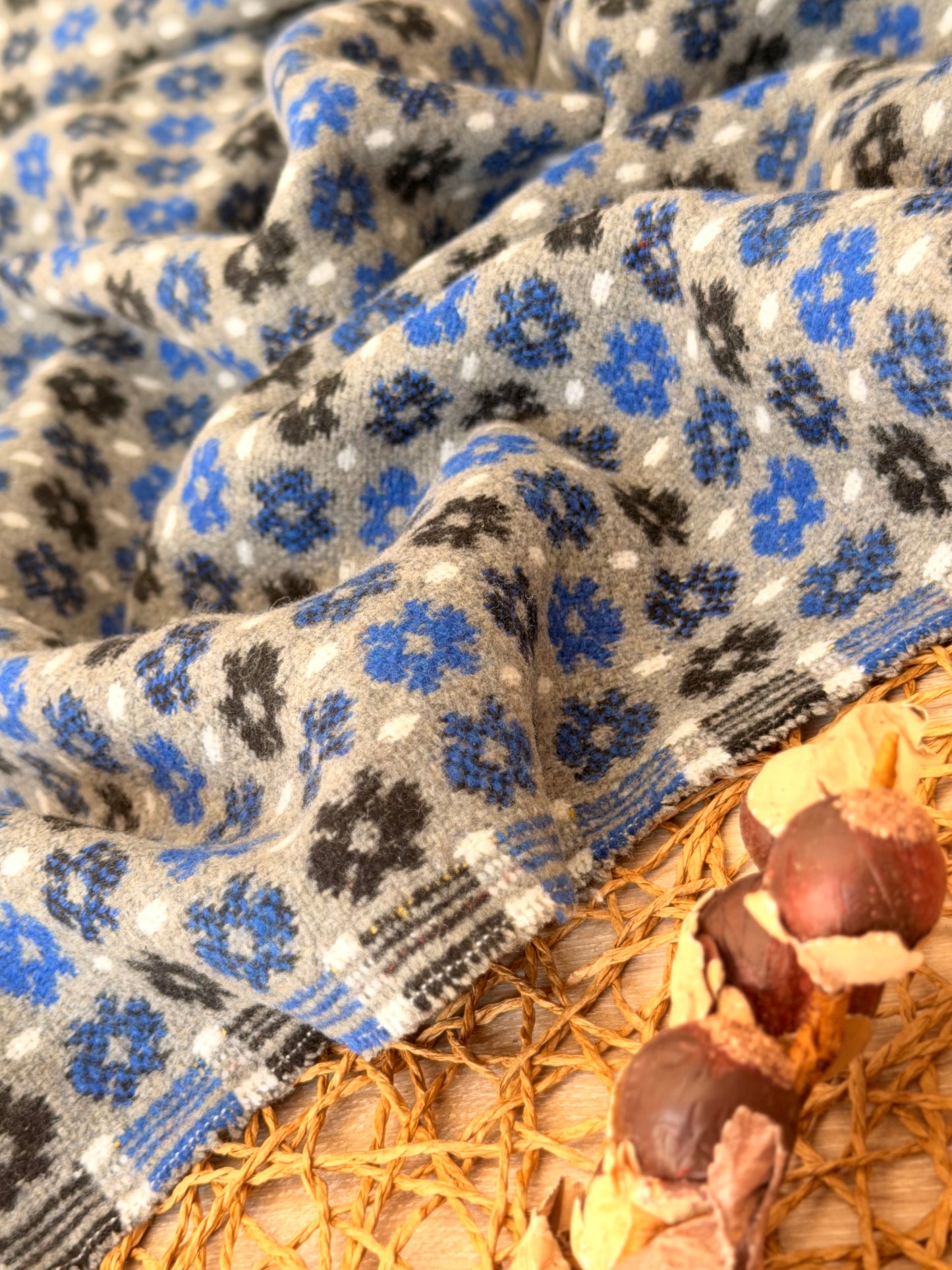 Paño de Lana Blue Briar