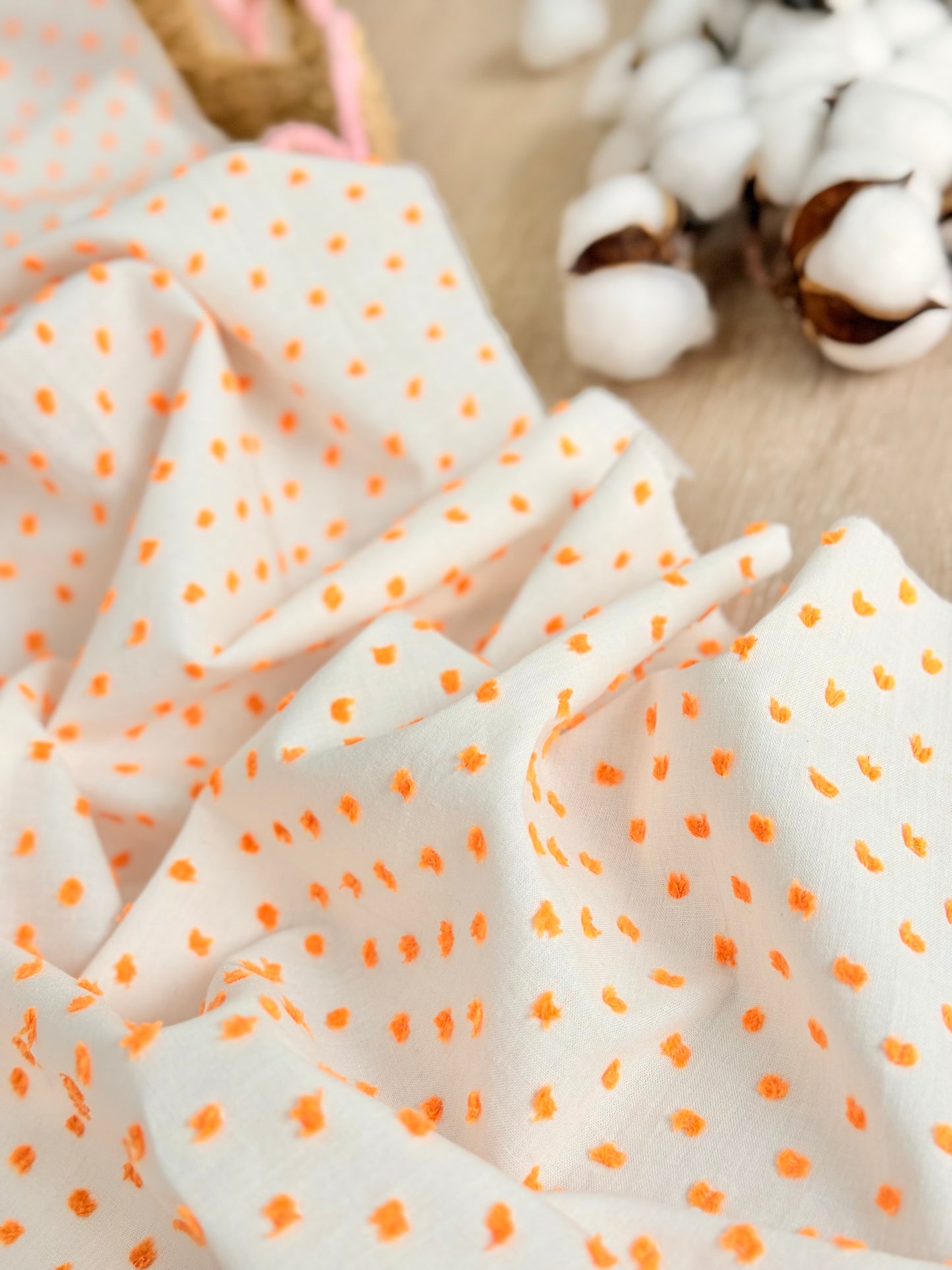 Plumeti Cotton Candy Dots | Algodón Plumeti
