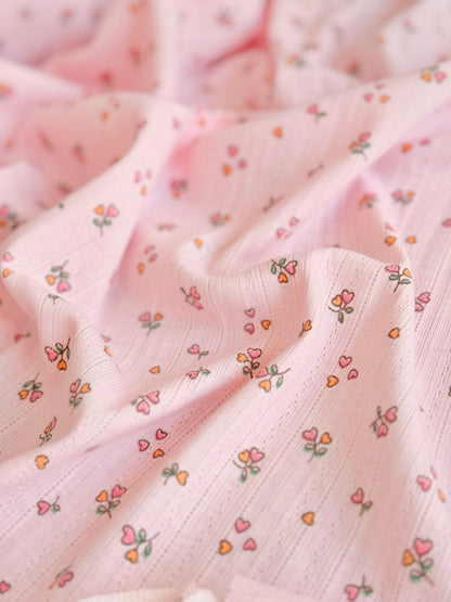 Printed Cotton Jersey Tiny Love