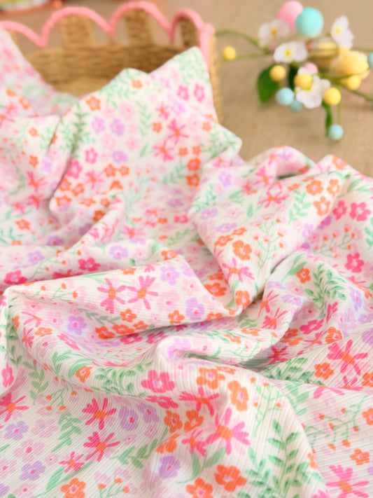 Printed Rib Garden Party