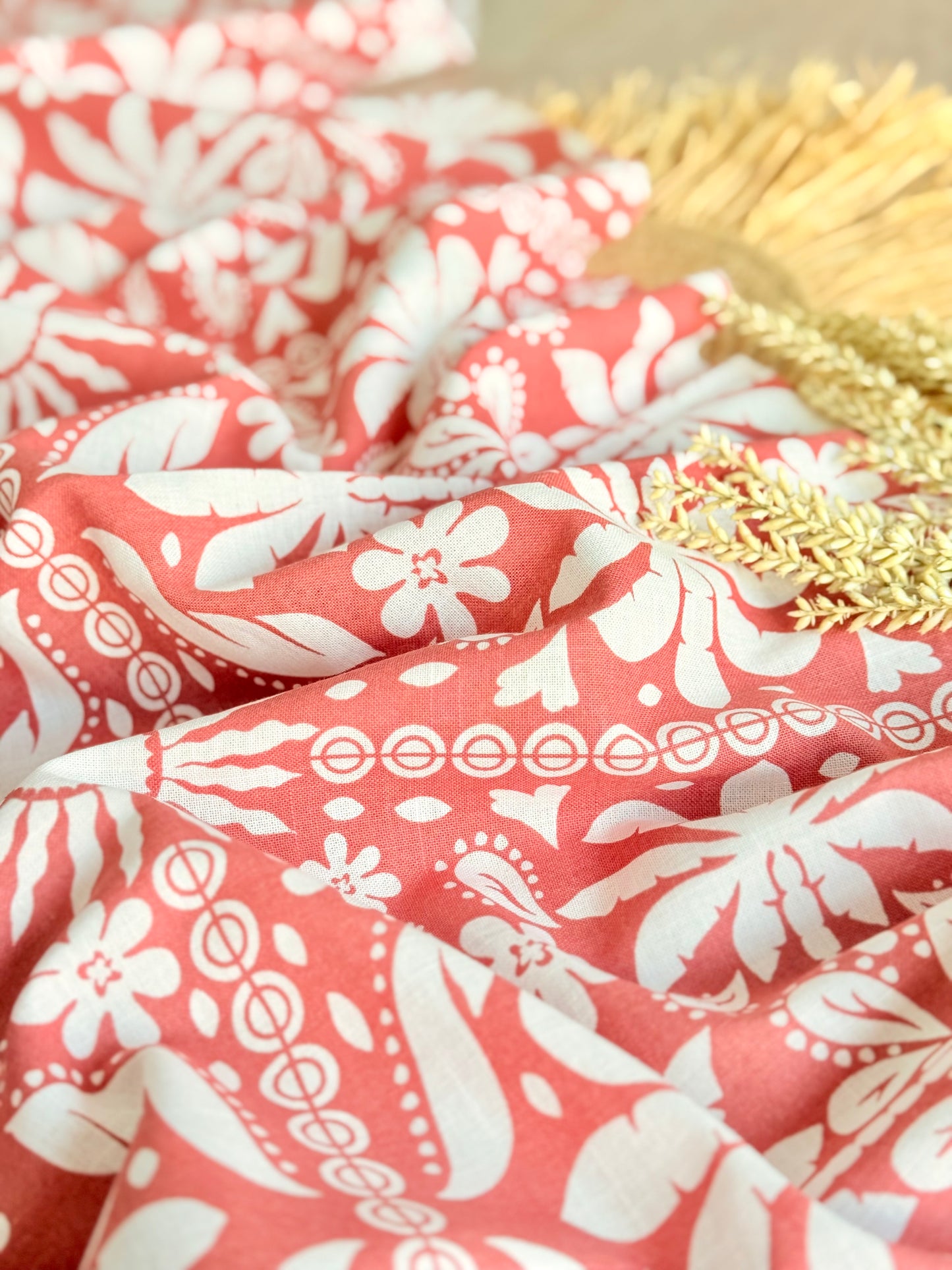 Printed Linen Sunlit Heritage