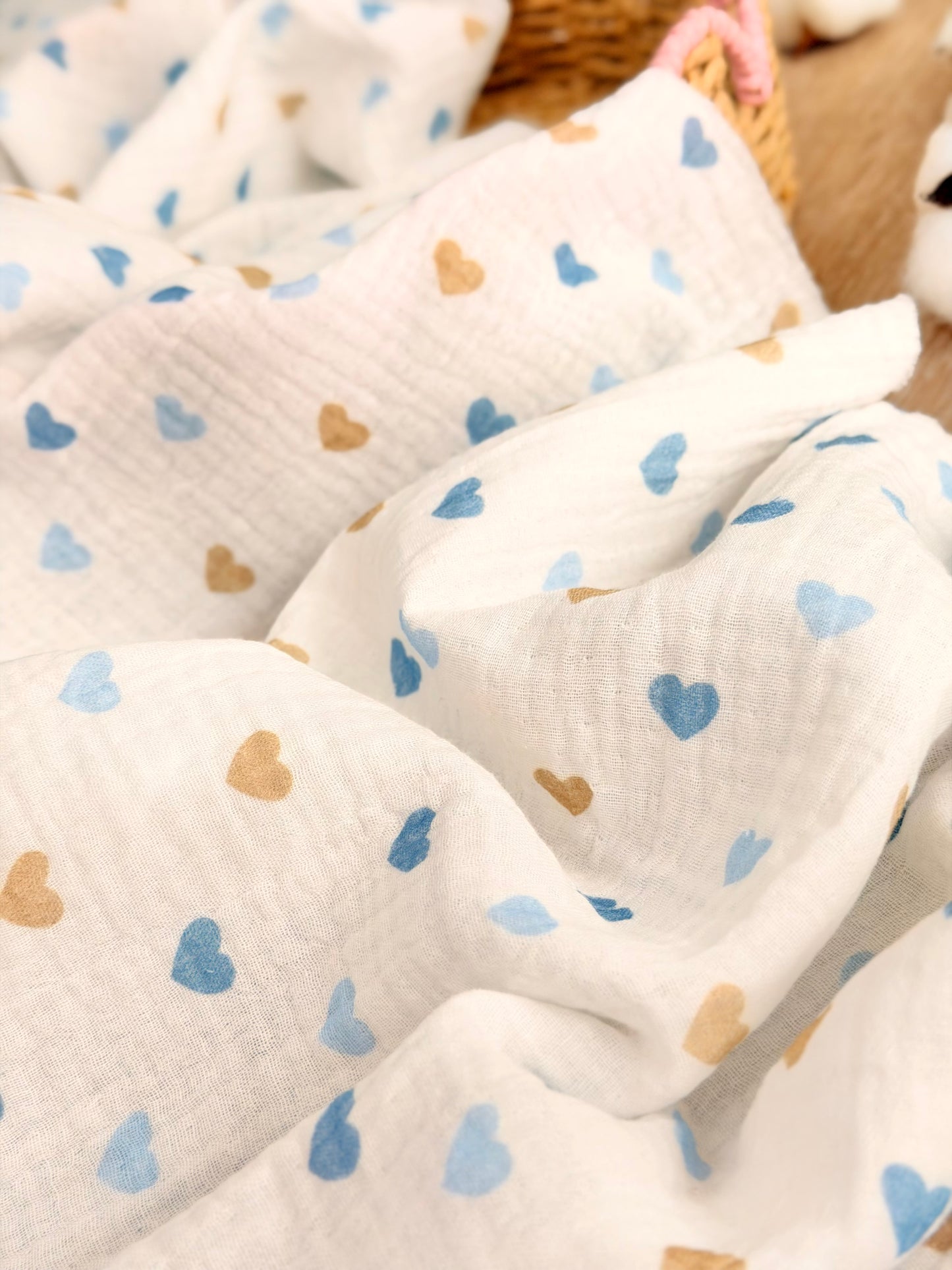 Muselina Hearts