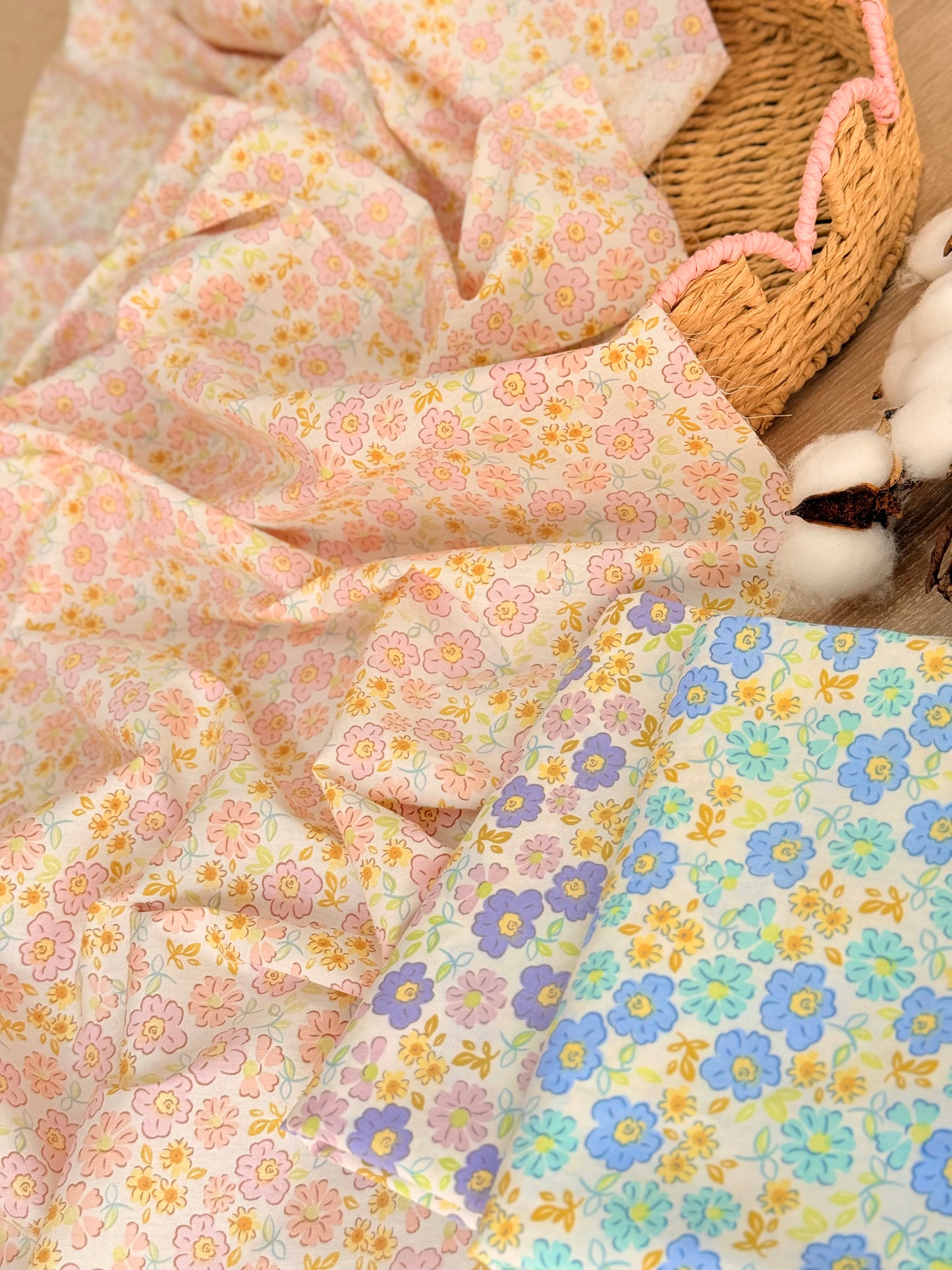 Cotton Twill Daisy Dream