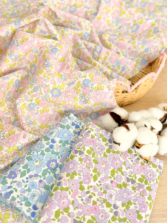 Cotton Twill Pastel Meadow