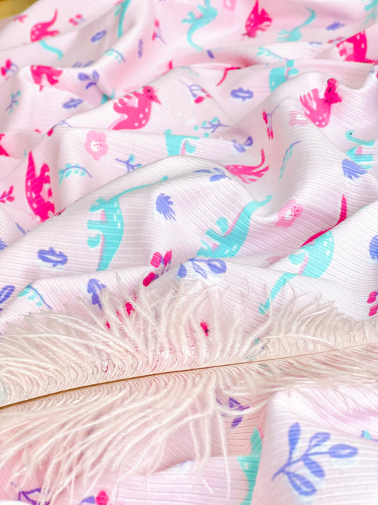 Printed Rib Dino Dreams
