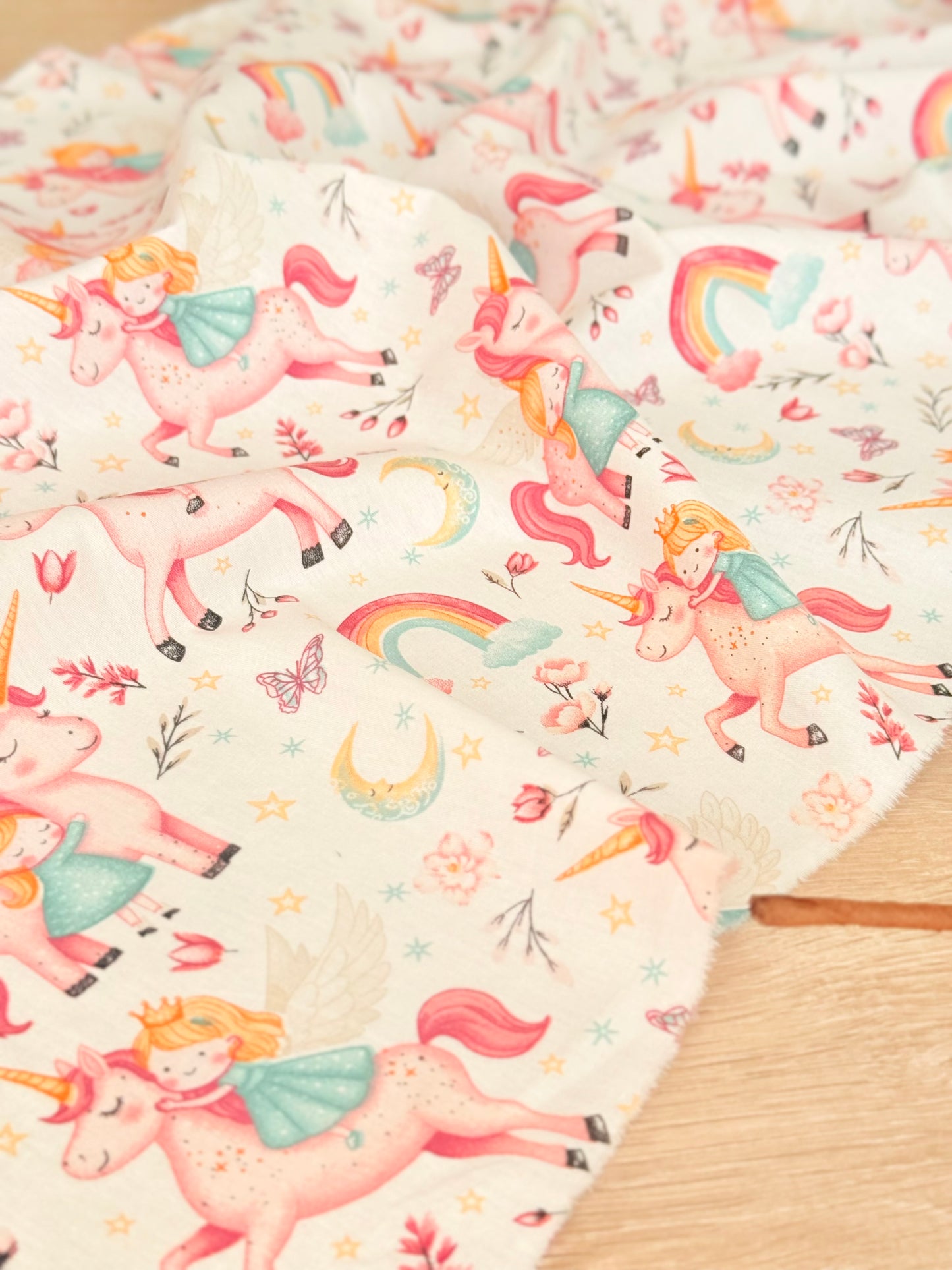 Cotton Twill Dreamy Unicorns